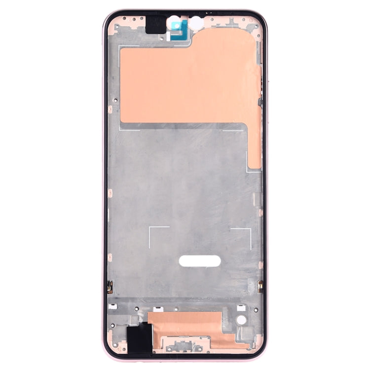 Front Housing LCD Frame Bezel Plate with Side Keys for Huawei Y9 (2019)