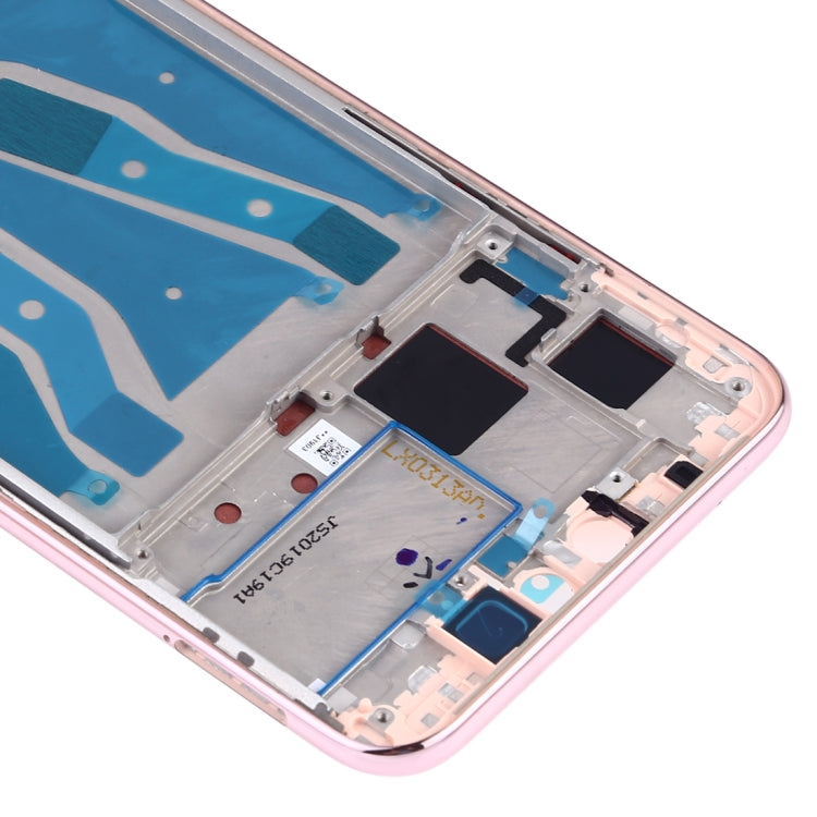Front Housing LCD Frame Bezel Plate with Side Keys for Huawei Y9 (2019)