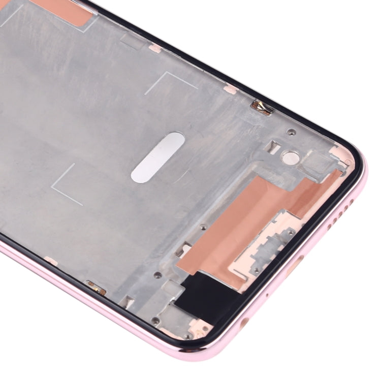 Front Housing LCD Frame Bezel Plate with Side Keys for Huawei Y9 (2019)