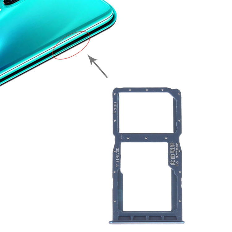 SIM Card Tray +  SIM Card Tray / Micro SD Card for Huawei P30 Lite, For Huawei P30 Lite
