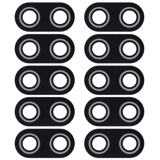 10 PCS Back Camera Lens Cover for Asus ZenFone Max Plus(M1) X018DC Pegasus 4s ZB570TL 5.7 inch (Black), For ZenFone 3 Deluxe ZS570KL