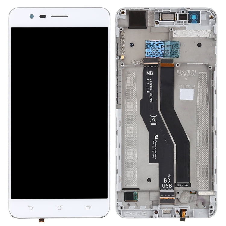 LCD Screen and Digitizer Full Assembly with Frame for Asus Zenfone 3 Zoom ZE553KL, For Asus Zenfone 3 Zoom / ZE553KL, For Asus ZE553KL