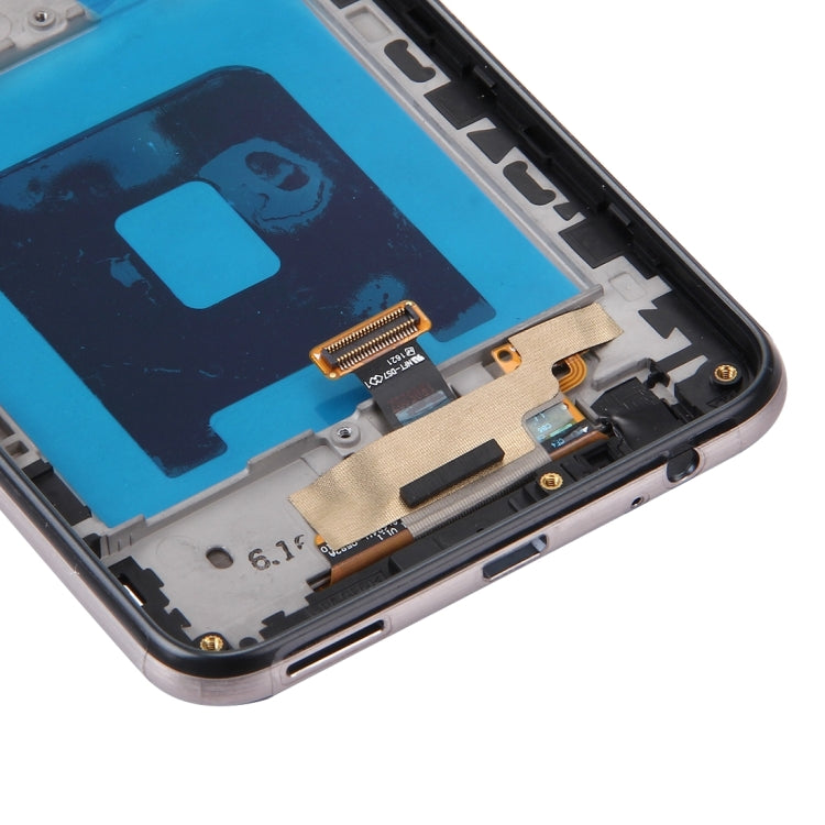 for LG X Screen / K500 LCD Screen and Digitizer Full Assembly with Frame, For LG X Screen