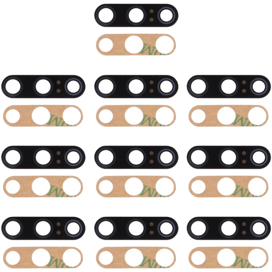 10 PCS Back Camera Lens & Adhesive for Xiaomi Mi 9 SE, For Xiaomi Mi 9 SE