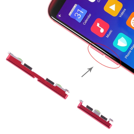 For OPPO R11s Side Keys, OPPO R11s, For OPPO R11s