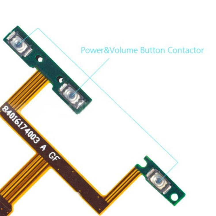 Power Button & Volume Button Flex Cable for Motorola Moto X XT1052 XT1053 XT1055 XT1056 XT1058 XT1060, For Moto X