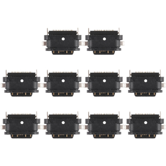 10 PCS Charging Port Connector for Nokia 6 (2nd Gen), For Nokia 6 (2nd Gen)