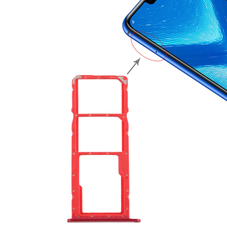 SIM Card Tray + Micro SD Card Tray for Huawei Honor 8X