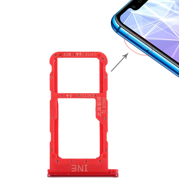SIM Card Tray for Huawei P smart + / Nova 3i, For Huawei Nova 3i, For Huawei  Nova 3i