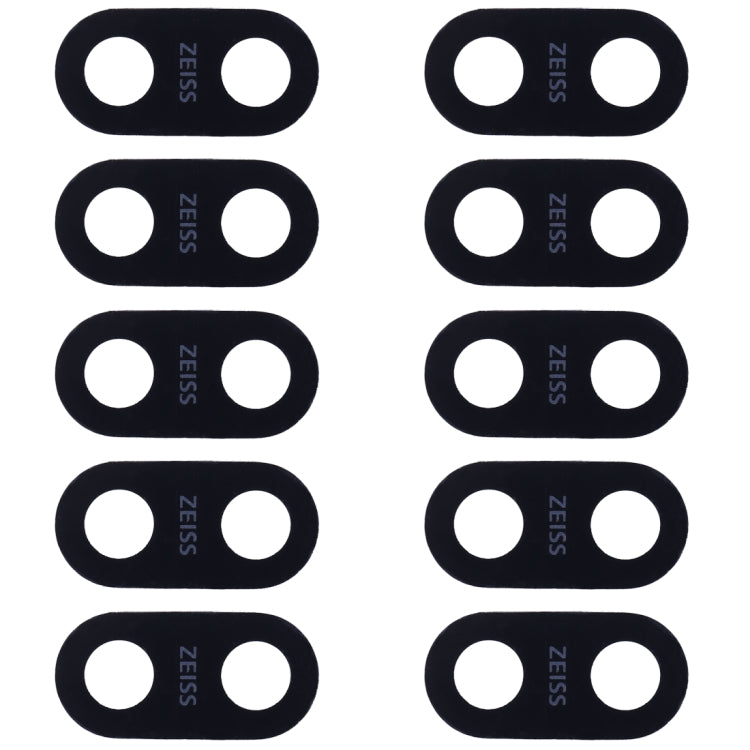 10 PCS Back Camera Lens for Nokia 7 Plus / E9 Plus, For Nokia 7 Plus / E9 Plus