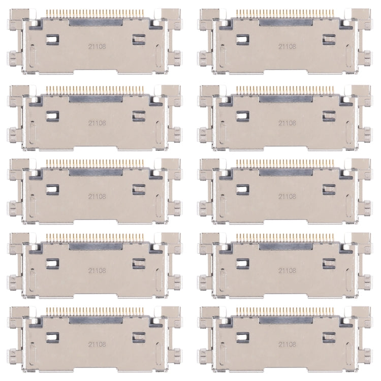 For Galaxy Tab 7.7 / P6800 10pcs Charging Port Connector, For Samsung Galaxy Tab P6800