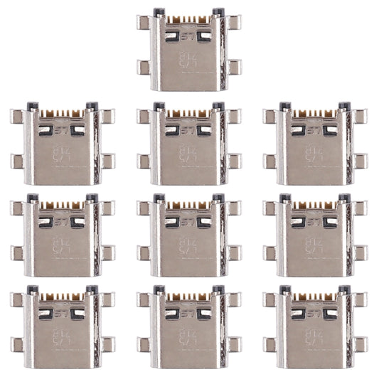 For Galaxy J7 Neo / J701 10pcs Charging Port Connector, For Galaxy J7 Neo