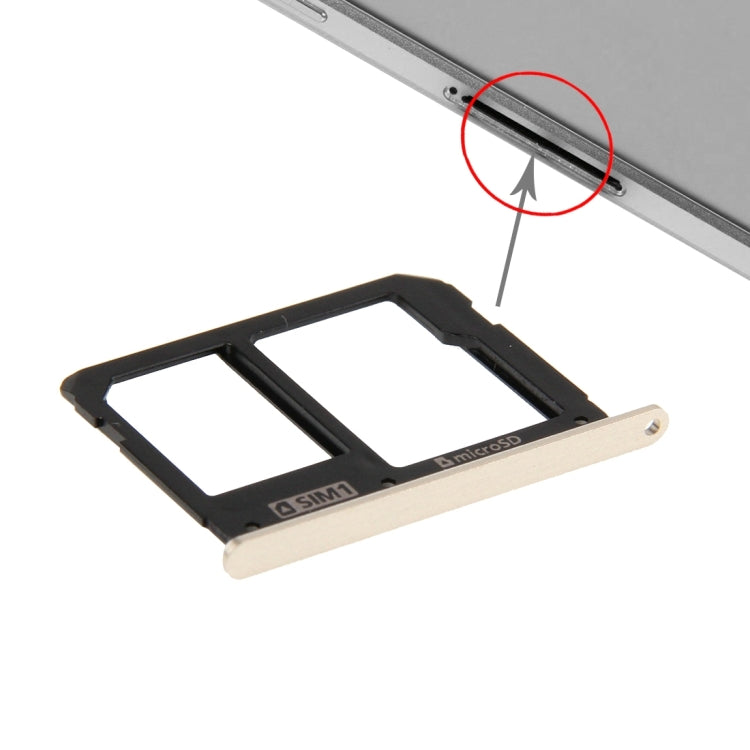 For Galaxy A9(2016) / A9000 SIM Card Tray and Micro SD Card Tray, For Samsung Galaxy A9(2016) Single, For Samsung Galaxy A9