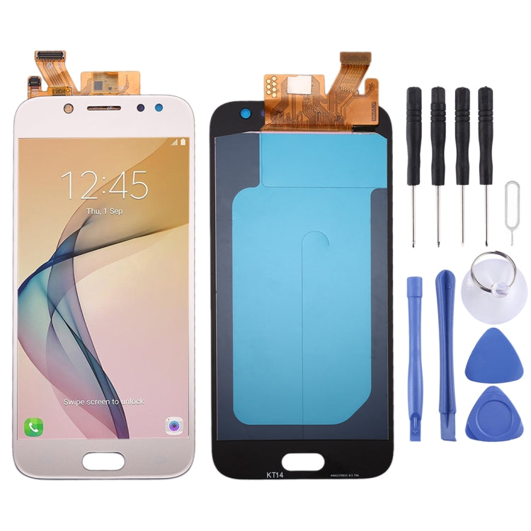 Oled Material LCD Screen and Digitizer Full Assembly for Galaxy J5 (2017)/J5 Pro 2017, J530F/DS, J530Y/DS, For Samsung Galaxy J5 (2017)/J5 Pro 2017 OLED, For Galaxy J5 (2017)/J5 Pro 2017 OLED