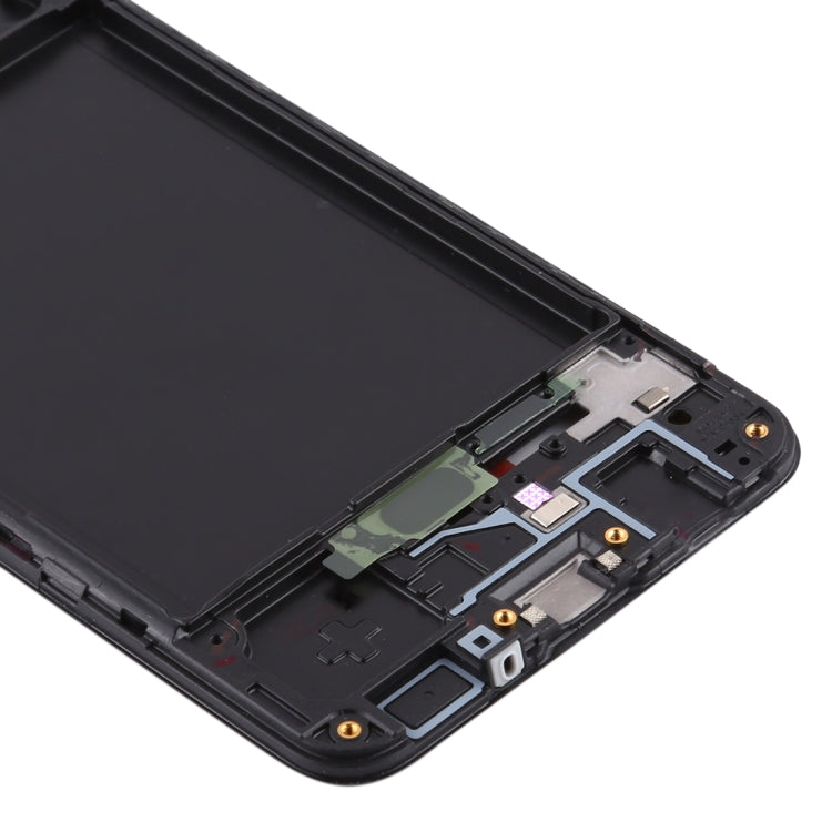 For Samsung Galaxy A30s  Front Housing LCD Frame Bezel Plate, For Galaxy A30s - BSPART