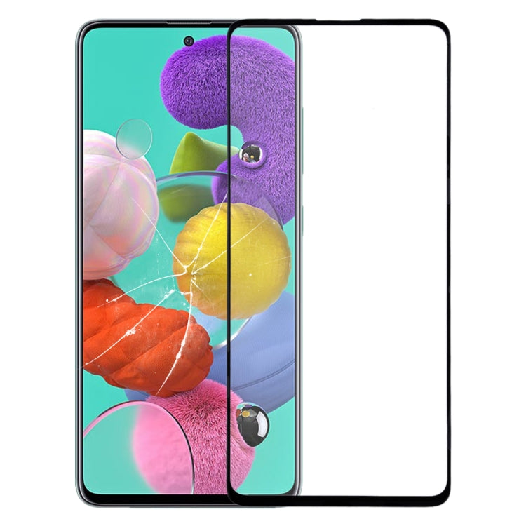 For Samsung Galaxy A51 Front Screen Outer Glass Lens , For Galaxy A51