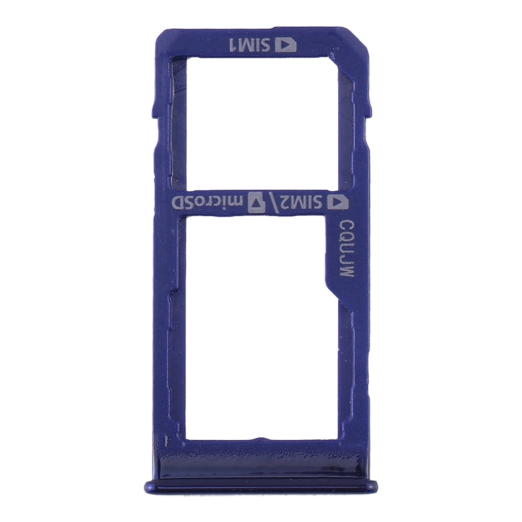 For Samsung Galaxy A60 SIM Card Tray + SIM Card Tray / Micro SD Card Tray