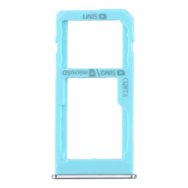 For Samsung Galaxy A60 SIM Card Tray + SIM Card Tray / Micro SD Card Tray, For Samsung Galaxy A60 (Baby Blue), For Samsung Galaxy A60