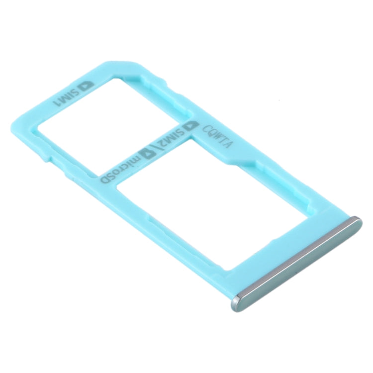 For Samsung Galaxy A60 SIM Card Tray + SIM Card Tray / Micro SD Card Tray, For Samsung Galaxy A60 (Baby Blue), For Samsung Galaxy A60