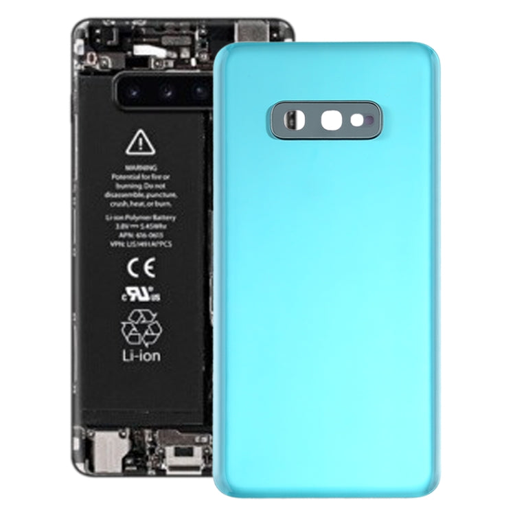For Galaxy S10e Battery Back Cover with Camera Lens Frame, For Samsung Galaxy S10e（Lens）, For Samsung Galaxy S10e(with Lens), For Galaxy S10e（with Lens）, For Galaxy S10e（with Lens）(Yellow)