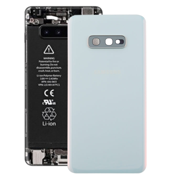 For Galaxy S10e Battery Back Cover with Camera Lens Frame, For Samsung Galaxy S10e（Lens）, For Samsung Galaxy S10e(with Lens), For Galaxy S10e（with Lens）, For Galaxy S10e（with Lens）(Yellow)