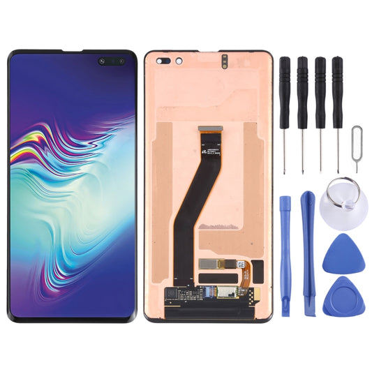 Original Dynamic AMOLED Material LCD Screen and Digitizer Full Assembly for Galaxy S10 5G, For Samsung Galaxy S10 5G (AMOLED) - BSPART