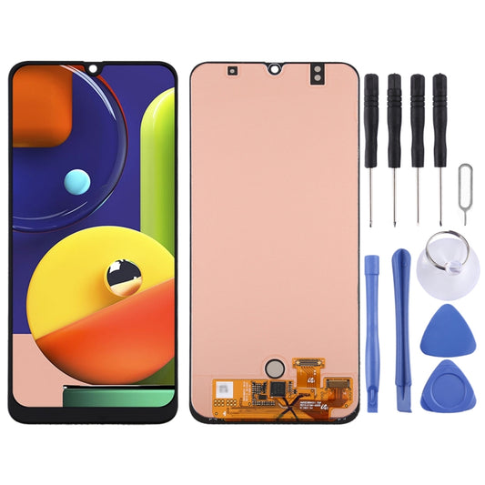 Original Super AMOLED Material LCD Screen and Digitizer Full Assembly for Galaxy A50s, For Samsung Galaxy A50s (Super AMOLED)