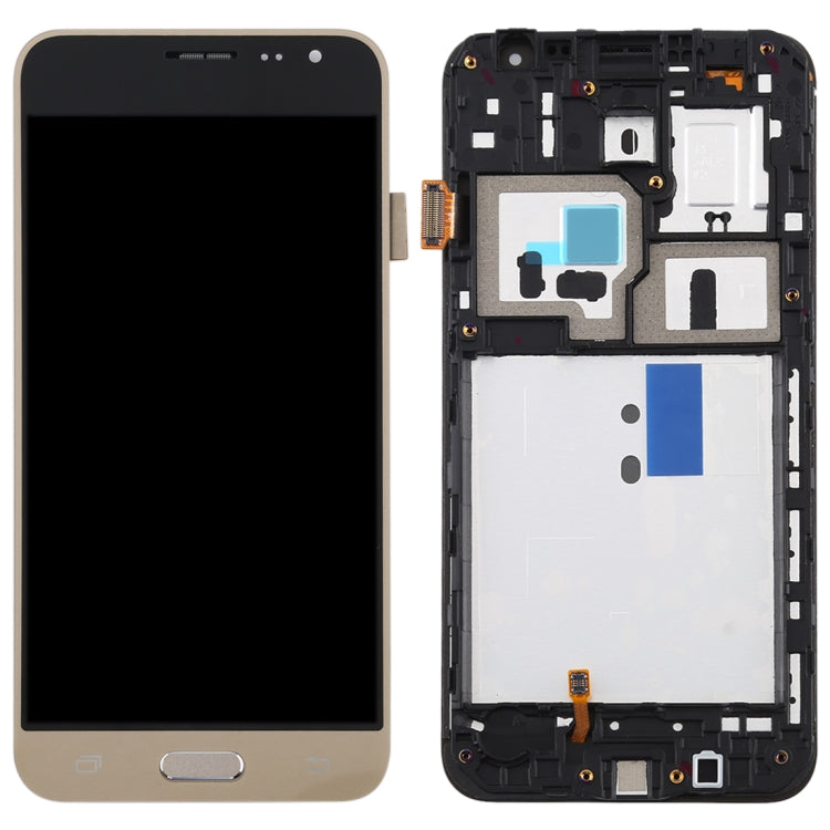 TFT Material LCD Screen and Digitizer Full Assembly with Frame for Galaxy J3 (2016) / J320F, For Galaxy J3 (2016) with Frame,TFT