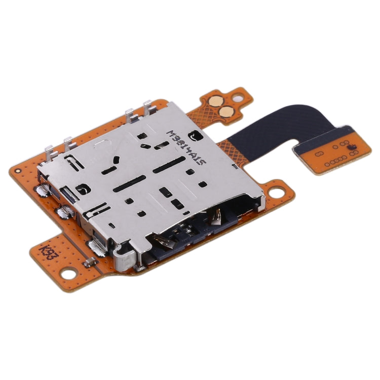 For Galaxy Tab S6 / SM-T865 SIM Card Holder Socket Flex Cable, For Galaxy Tab S6
