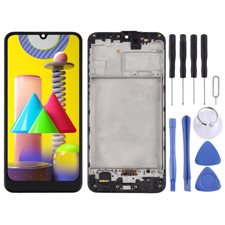 TFT Material LCD Screen and Digitizer Full Assembly with Frame for Samsung Galaxy M31 / Galaxy M31 Prime, For Samsung Galaxy M31(TFT), For Samsung Galaxy M31(RU)