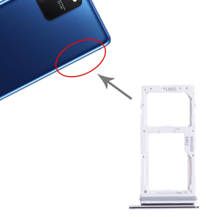 For Samsung Galaxy S10 Lite SM-G770 SIM Card Tray + SIM Card Tray / Micro SD Card Tray, For Samsung Galaxy S10 Lite, For Samsung Galaxy S10 Lite(dual card)