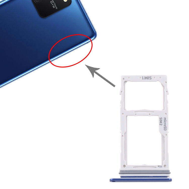 For Samsung Galaxy S10 Lite SM-G770 SIM Card Tray + SIM Card Tray / Micro SD Card Tray, For Samsung Galaxy S10 Lite, For Samsung Galaxy S10 Lite(dual card)