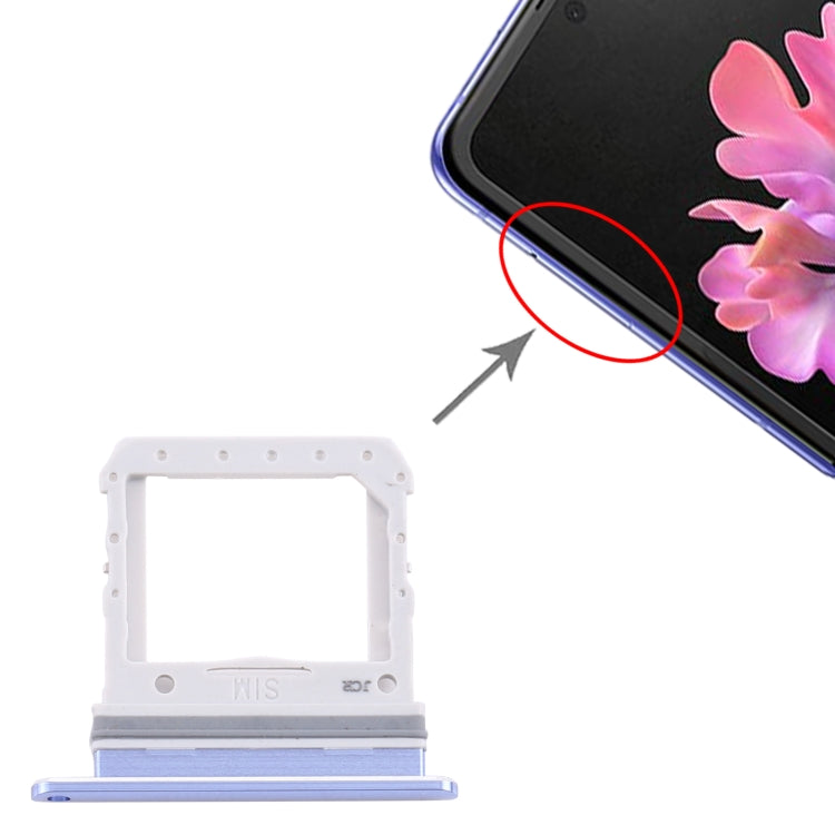 For Samsung Galaxy Z Flip SM-F700 SIM Card Tray, For Samsung Galaxy Z Flip