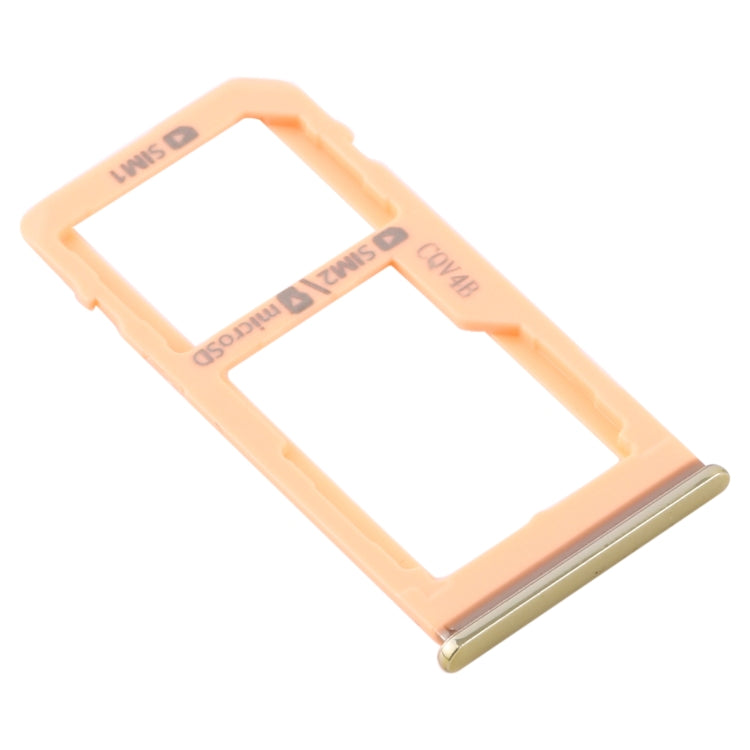 For Samsung Galaxy M40 SM-M405 SIM Card Tray + SIM Card Tray / Micro SD Card Tray