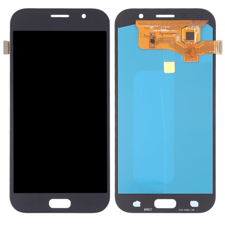 LCD Screen and Digitizer Full Assembly (OLED Material ) for Galaxy A7 (2017), A720F, A720F/DS, For Samsung Galaxy A7 (2017) OLED, For Galaxy A7 (2017) OLED