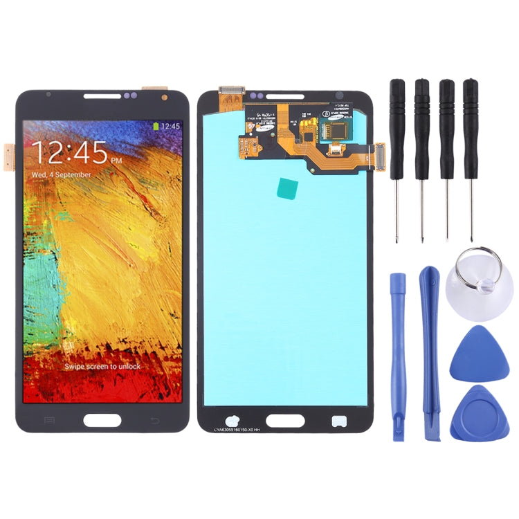 LCD Screen and Digitizer Full Assembly (OLED Material ) for Galaxy Note 3, N9000 (3G), N9005 (3G/LTE), For Galaxy Note III (OLED), For Samsung Galaxy Note III (OLED)
