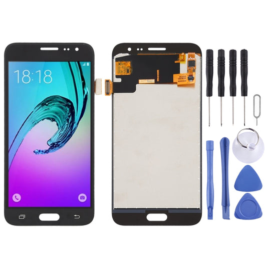 TFT Material LCD Screen and Digitizer Full Assembly for Galaxy J3 (2016) J320FN, J320F, J320G, J320M, J320A, J320V, J320P, For Samsung Galaxy J3 (2016) (TFT), For Galaxy J3 (2016) (TFT Material), For Samsung Galaxy J3 (2016) TFT Material (RU)