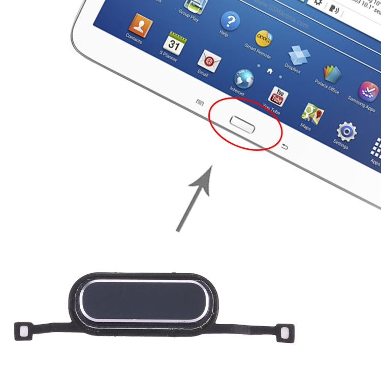 Home Key for Samsung Galaxy Tab 3 10.1 SM-P5200/P5210, For Samsung Galaxy Tab 3 10.1