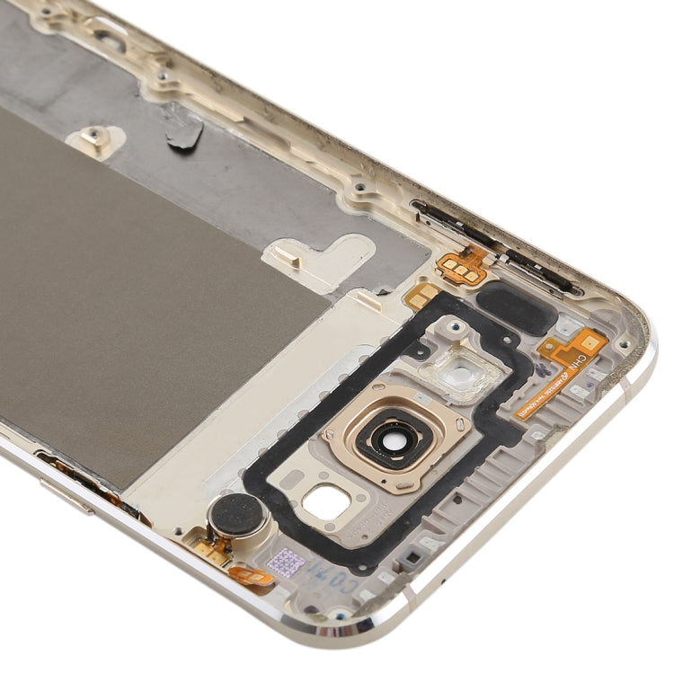 For Galaxy A8 Back Cover with Side Keys & Camera Lens , For Galaxy A8