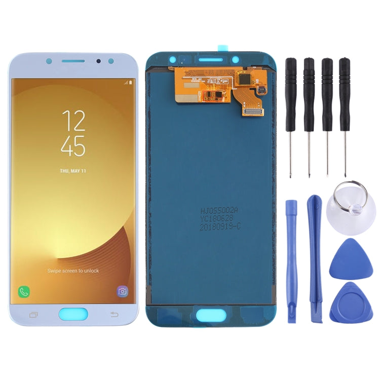 LCD Screen and Digitizer Full Assembly (TFT Material ) for Galaxy J7 (2017), J730F/DS, J730FM/DS, For Galaxy J7 (2017) TFT, For Samsung Galaxy J7 (2017) TFT, For Galaxy J7 (2017)TFT