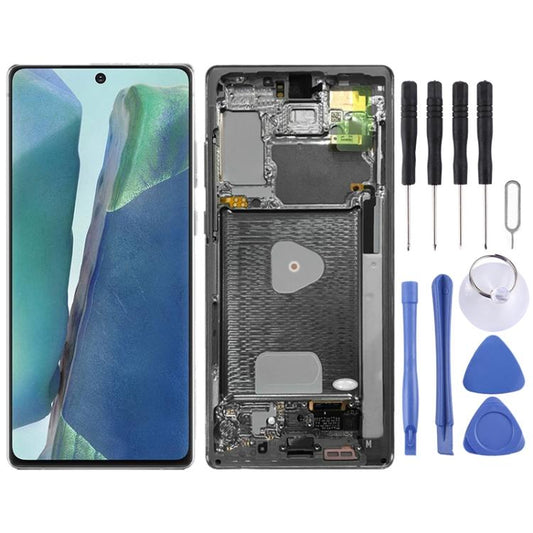 Original LCD Screen and Digitizer Full Assembly With Frame for Samsung Galaxy Note20 4G SM-N980, For Samsung Galaxy Note20 4G(Original), For Samsung Galaxy Note20 4G(Original) (Green), For Samsung Galaxy Note20 4G(Original)(Silver)