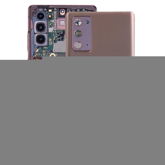 Tapa trasera de batería con tapa para lente de cámara para Samsung Galaxy Note20 (con tapa para cámara)