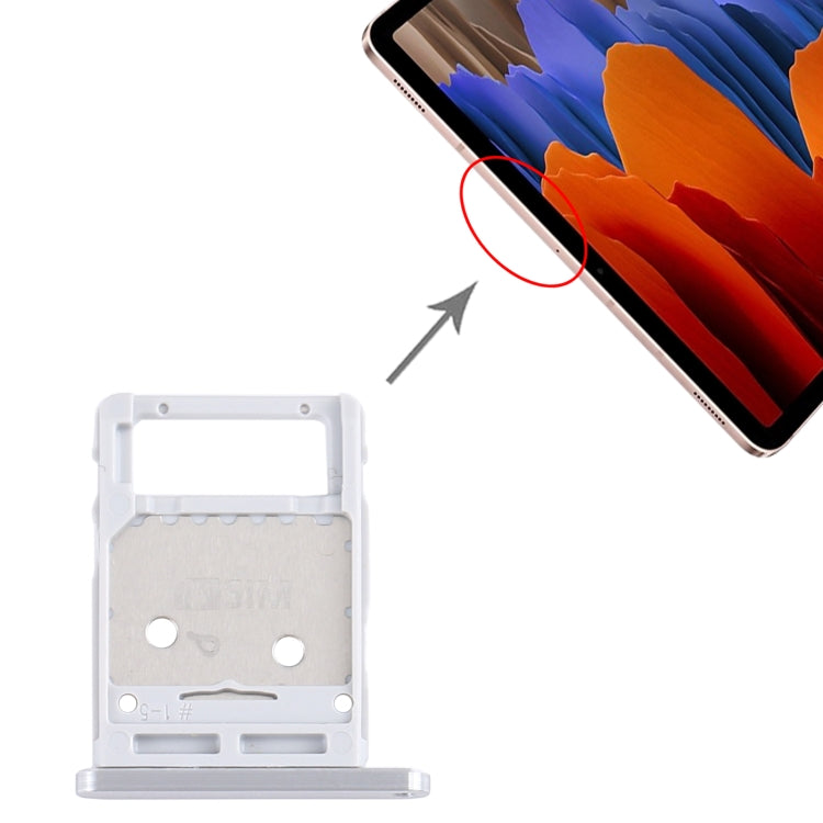 For Samsung Galaxy Tab S7 SM-T870/T875 SIM Card Tray + Micro SD Card Tray, For Samsung Galaxy Tab S7