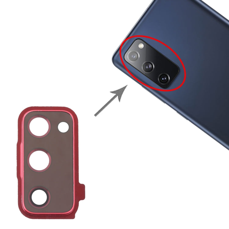 For Samsung Galaxy S20 FE Camera Lens Cover, For Samsung Galaxy S20 FE (Red), For Samsung Galaxy S20 FE (Green) - BSPART