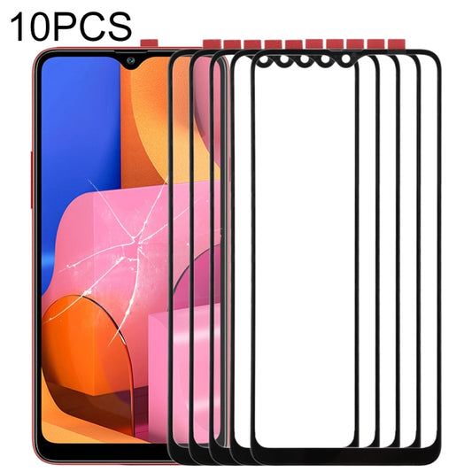 For Samsung Galaxy A20s 10pcs Front Screen Outer Glass Lens , For Samsung Galaxy A20s