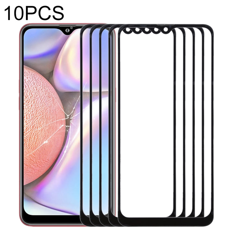 For Samsung Galaxy A10s 10pcs Front Screen Outer Glass Lens , For Samsung Galaxy A10s
