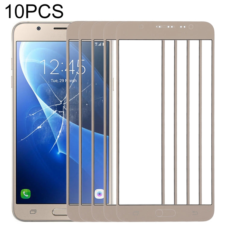 For Samsung Galaxy J7 (2016), J710F, J710FN, J710M/MN, J7108 10pcs Front Screen Outer Glass Lens , For Samsung Galaxy J7 (2016)