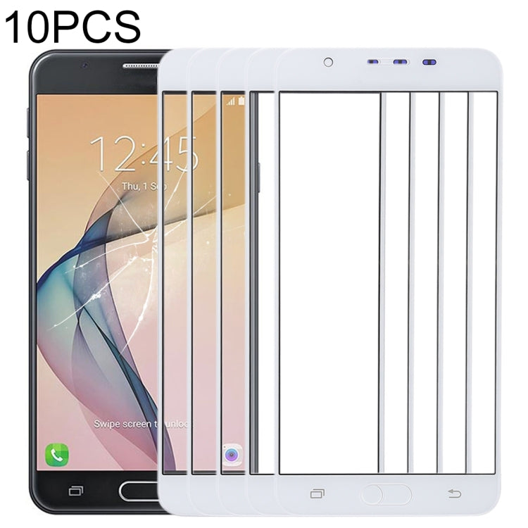 For Samsung Galaxy J7 Prime, On7 (2016), G610F, G610F/DS, G610F/DD, G610M, G610M/DS, G610Y/DS 10pcs Front Screen Outer Glass Lens , For Samsung Galaxy J7 Prime