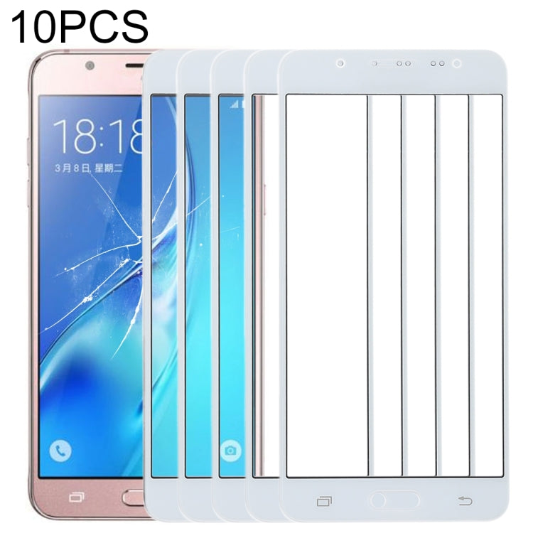 For Samsung Galaxy J5 (2016) / J510FN / J510F / J510G / J510Y / J510M 10pcs Front Screen Outer Glass Lens , For Samsung Galaxy J5 (2016)