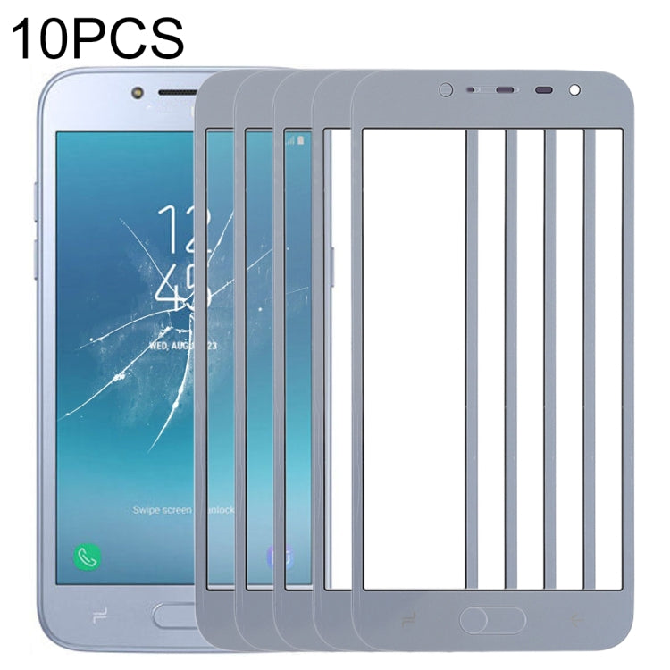 For Samsung Galaxy J2 Pro (2018), J250F/DS 10pcs Front Screen Outer Glass Lens , For Samsung Galaxy J2 Pro (2018)